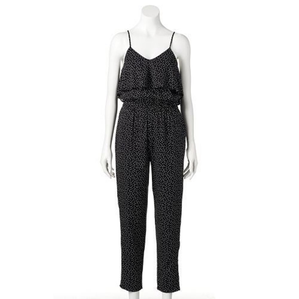 Lauren Conrad Polka Dot Jumpsuit